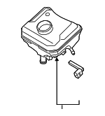 4K0698301 - Body: Reservoir for Audi: A6 allroad, A6 Quattro, A7 Sportback, S6, S7 Sportback Image