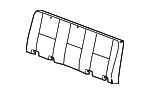 20833362 - Body: Seat Back Cover for Chevrolet: Silverado 1500, Silverado 2500 HD, Silverado 3500 HD | GMC: Sierra 1500, Sierra 2500 HD, Sierra 3500 HD Image