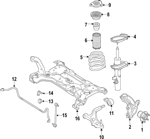 Suspension Components for 2022 Ford Transit Connect #0