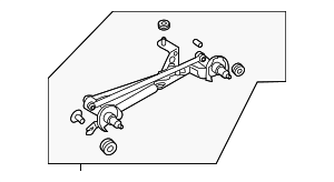 86513FL010 - : Wiper Linkage for Subaru: Crosstrek Image
