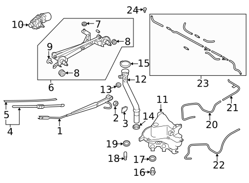 Wipers for 2022 Subaru Crosstrek #0