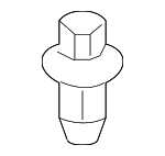 90602SX0003 - Body: Rear Molding Clip for Honda: Accord, Accord Crosstour, Civic, Crosstour, Element, Fit, Insight, Pilot, Prelude, Ridgeline, S2000 Image