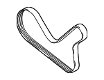 MN187016 - Cooling System: Alternator Belt for Mopar Image