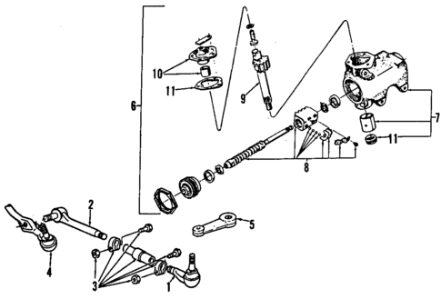 Steering Gear & Linkage for 1996 Ford Ranger #3