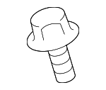30769465 - Body: Radiator Support Bolt for Volvo Image