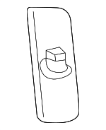 7303308010B0 - Electrical: Adjuster Cover for Toyota: Sienna Image