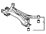 5N0505235AH - Suspension: Cross-member for Audi: Q3, Q3 Quattro Image