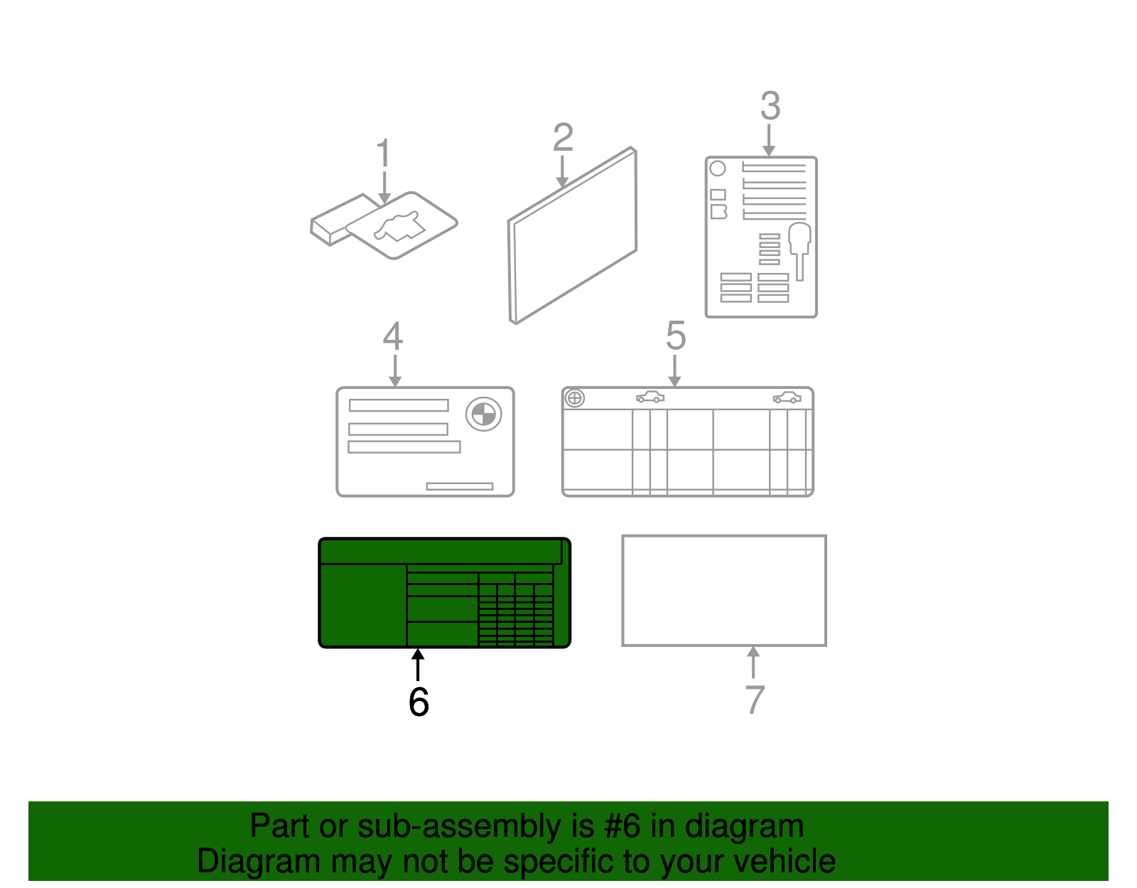 Info Label - BMW (71-24-6-755-420)