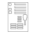 71236906390 - Body: Info Label for BMW: 323Ci, 323i, 325Ci, 325i, 325xi, 328Ci, 328i, 330Ci, 330i, 330xi, M3 Image