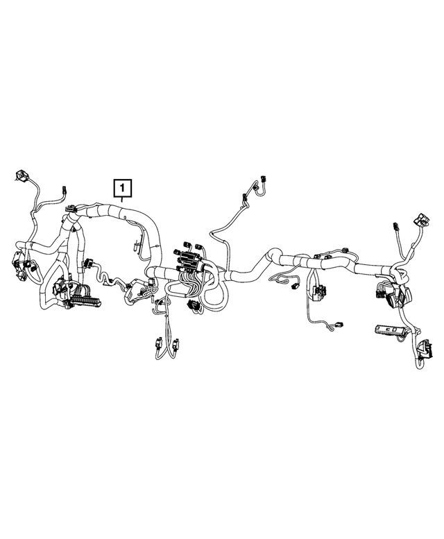 68619550AA - Electrical: Instrument Panel Wiring for Dodge: Challenger Image