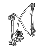 C2S51553 - : Window Regulator for Jaguar: X-Type Image