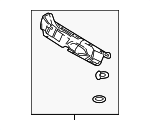 561825671C - Exhaust: Heat Shield for Volkswagen: Passat Image