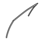 82530T1000 - Body: Run Channel for Hyundai Image
