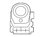 2439055600 - : Start Button for Mercedes-Benz Image