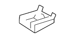 7147306224 - Body: Powertrain Skid Plate Nut for BMW Image