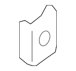 N90761103 - Body: Instrument Panel Cross-member Nut for Audi Image