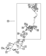 68072213AD - Exhaust: Exhaust Extension Pipe for Dodge: Durango | Jeep: Grand Cherokee, Grand Cherokee WK Image