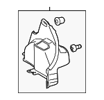 647400D260C1 - Body: Wheelhouse Trim for Toyota: Yaris Image