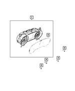 68614033AG - Electrical: Instrument Panel Cluster for Jeep: Wrangler Image