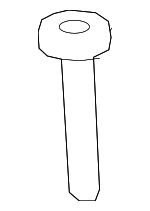 876021JC0D - Body: Headrest Guide for Nissan Image