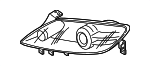 FE01510K0H - : Headlamp Assembly - Passenger Side (RH) for Mazda: RX-8 Image