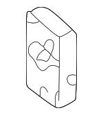 1397283 - Cooling System: Shroud Bracket for Volvo: 850, C70, S70, V70 Image