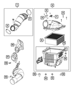 6506971AA - Fuel: Hex Flange Head Tapping Screw &amp; Washer for Dodge: Ram 1500, Ram 2500, Ram 3500 | Ram: 1500, 1500 Classic, 2500, 3500 Image