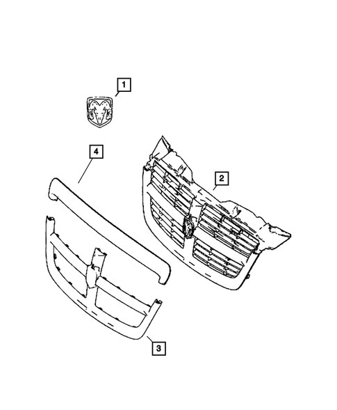 Grilles for 2008 Dodge Sprinter 3500 #0