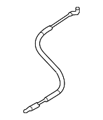 8H0837085C - Body: Door Latch Cable for Audi: A4, A4 Quattro, RS4, S4 Image