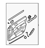 823043K550V2 - : Door Trim Panel for Hyundai Image