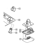 56008795AE - Instrument Panel and Radios and Consoles: Instrument Panel Speaker for Mopar Image