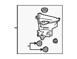 8531535340 - Body: Washer Reservoir for Lexus: GX460 Image