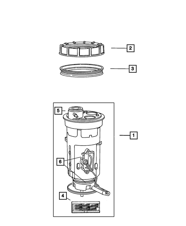 « 5072764AD – Fuel : Pomp Carburant/unité Niveau Trs Module pour Mopar Image »