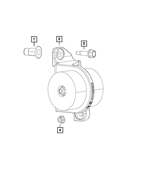 Engine Mounting for 2017 Dodge Journey #5