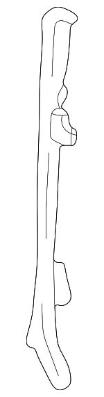 5530750080 - Body: Instrument Panel Brace for Lexus Image