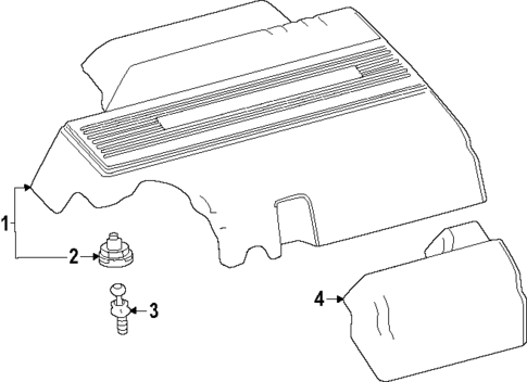 Engine Appearance Cover for 2024 Lexus TX550h+ #0