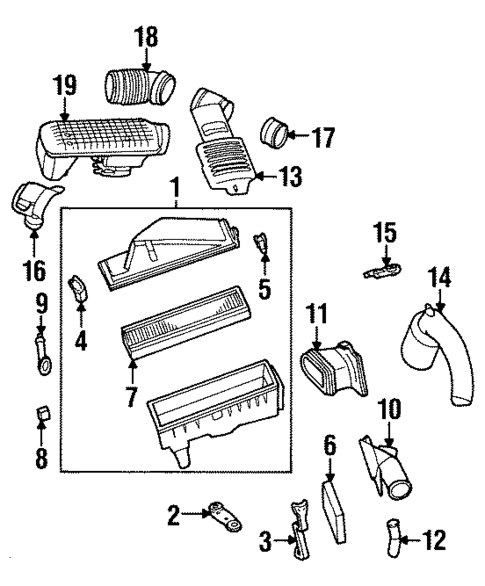 Filters for 1996 Ford Contour #1