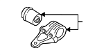 4B0501521E - Suspension: Axle Beam Bracket for Volkswagen: Passat Image