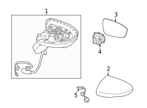 Mirrors for 2022 Nissan Pathfinder #0