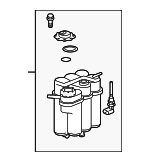 98710604703 - Cooling System: Reservoir for Porsche: Boxster, Cayman Image