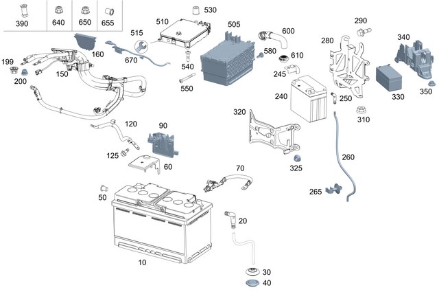 1675408548 - Electrical Equipment and Instruments: Electrical Wiring Harness for Mercedes-Benz: GLE580, GLS580 Image image