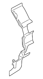 17117857500 - Cooling System: Shield for BMW: M2, M4 Image