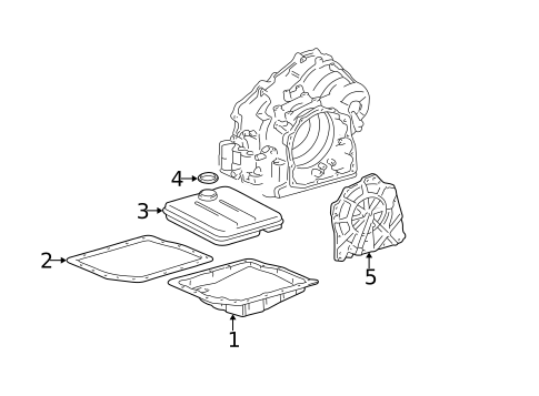 Transaxle Parts for 2007 Lexus RX350 #0