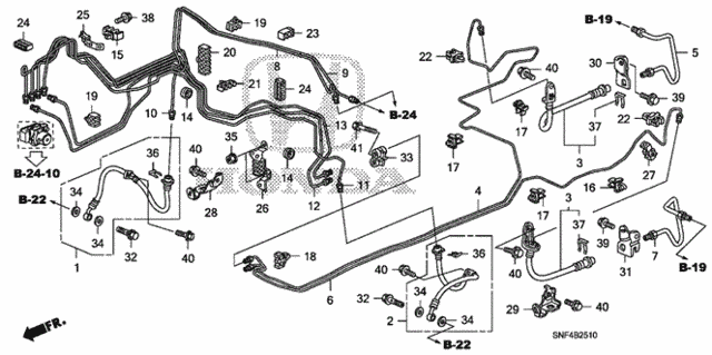 Brake Lines (ABS) for 2006 Honda Civic #0