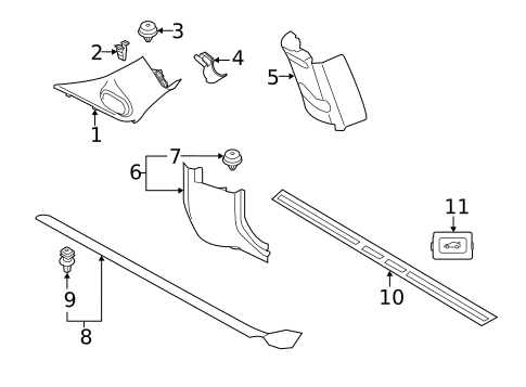 Trunk for 2020 Mini Cooper #1