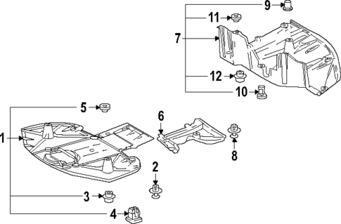 Under Cover & Splash Shields for 2024 Lexus RZ300e #0