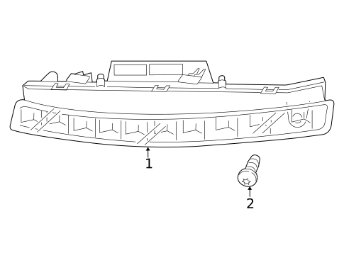 Park & Signal Lamps for 2013 Audi Q7 #1