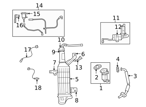 Emission Components for 2010 Volkswagen Routan #0