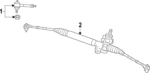 68145034AC - : Steering Gear for Dodge: Journey Image