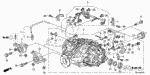 48321RWG000 - Chassis: STAY A, RR. DIFFERENTIAL CABLE for Acura Image